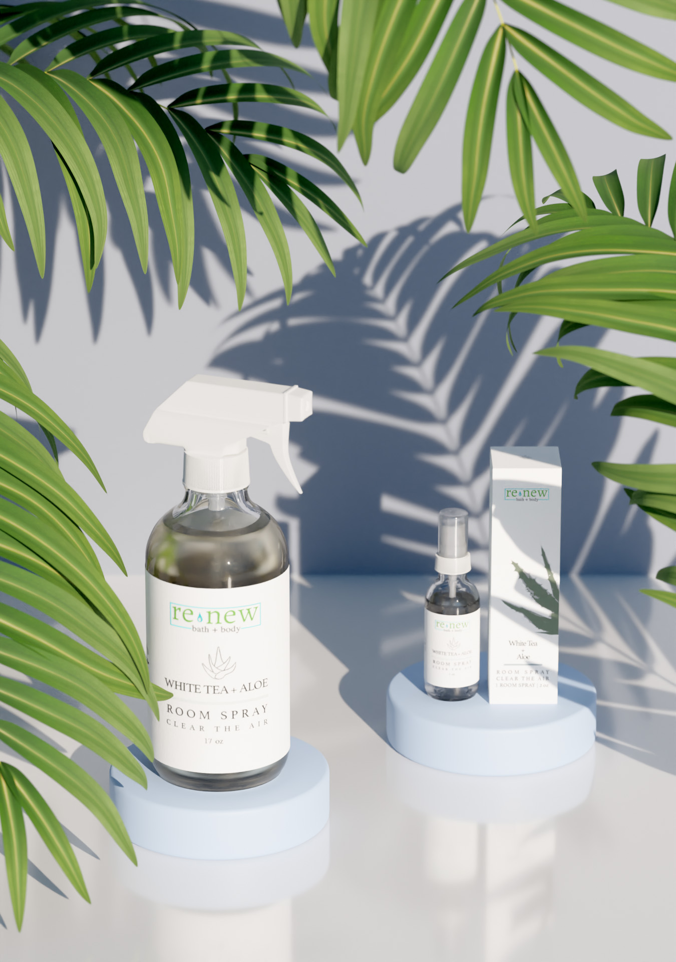 Tropical Spray Advertisement - Created in Blender, Labels by Eugene Moorehouse
